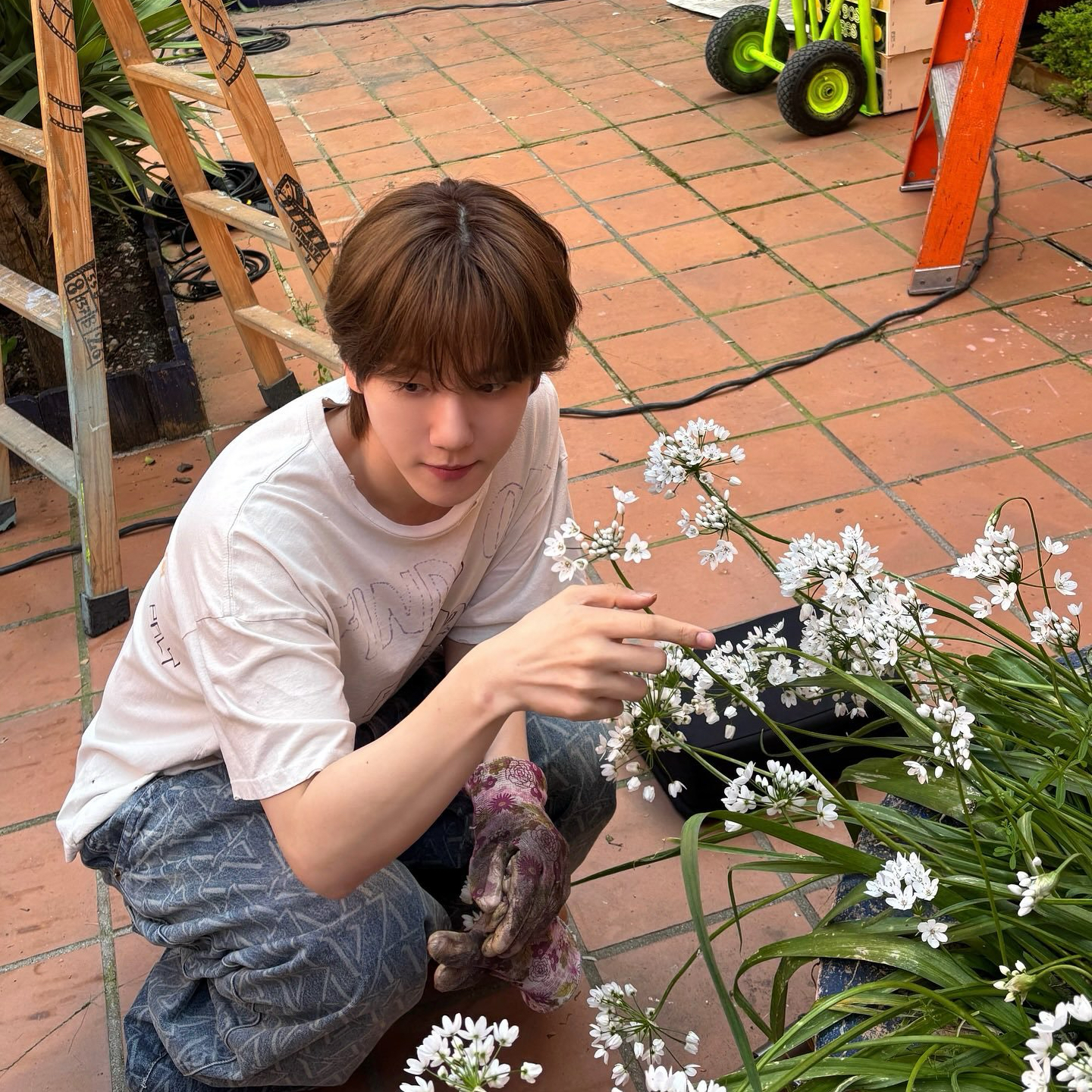 A moment captured by Baekhyun (EXO)'s fan