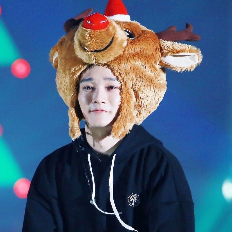 Recent activity shot of Chen (EXO)