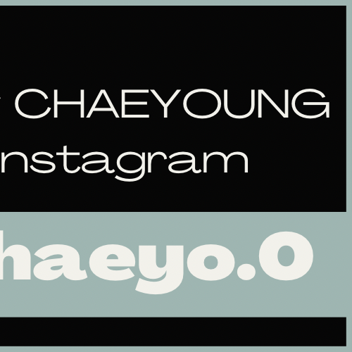 Behind-the-scenes cut of Chaeyoung (TWICE)