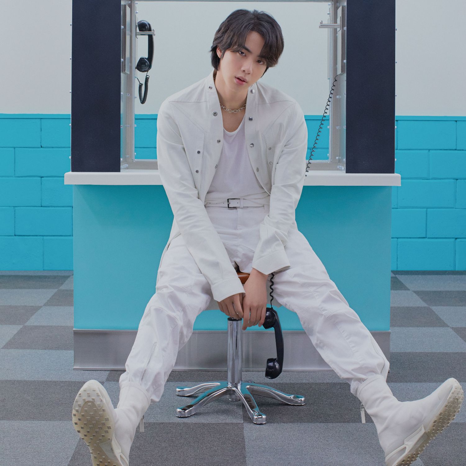 Jin (防弹少年团)粉丝拍下的瞬间