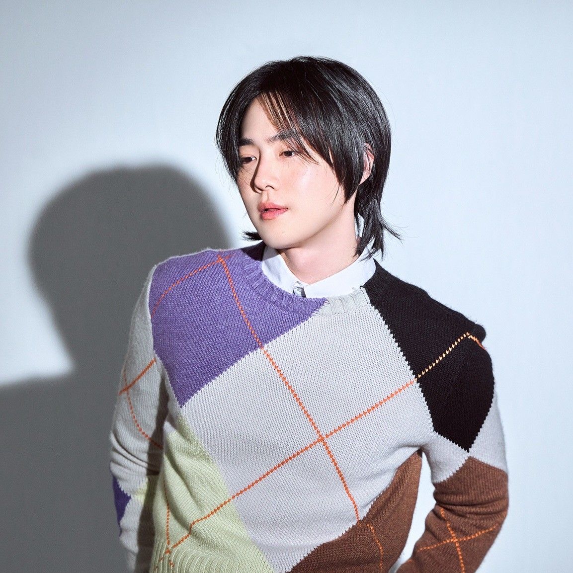 Recent activity shot of Suho (EXO)