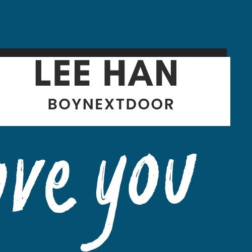 A moment captured by Leehan (BOYNEXTDOOR)'s fan