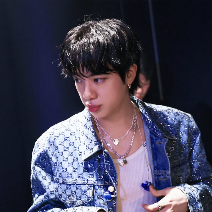Recent activity shot of Jin (BTS)