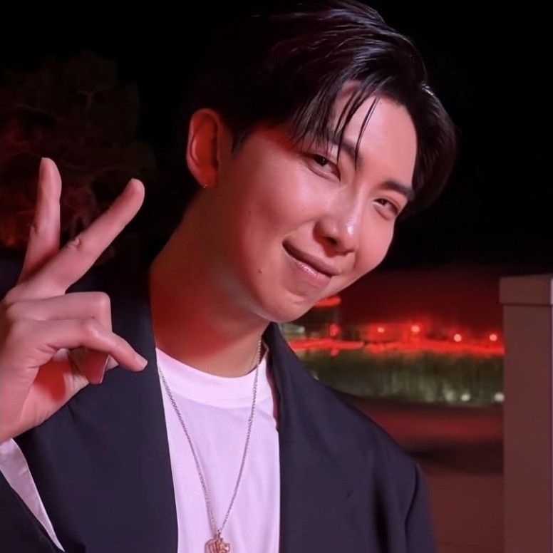 A moment captured by RM (BTS)'s fan