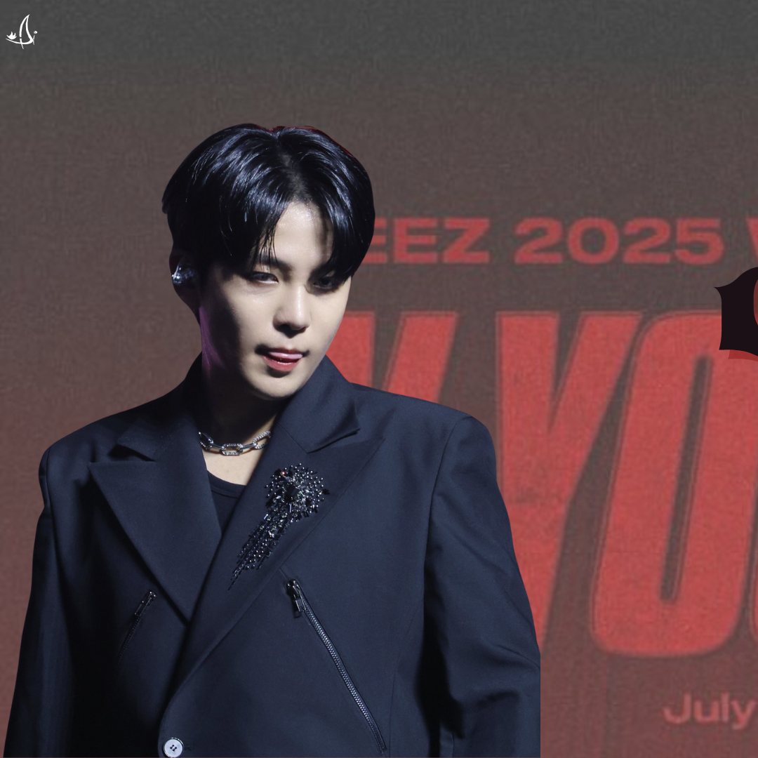 Recent activity shot of Jongho (ATEEZ)