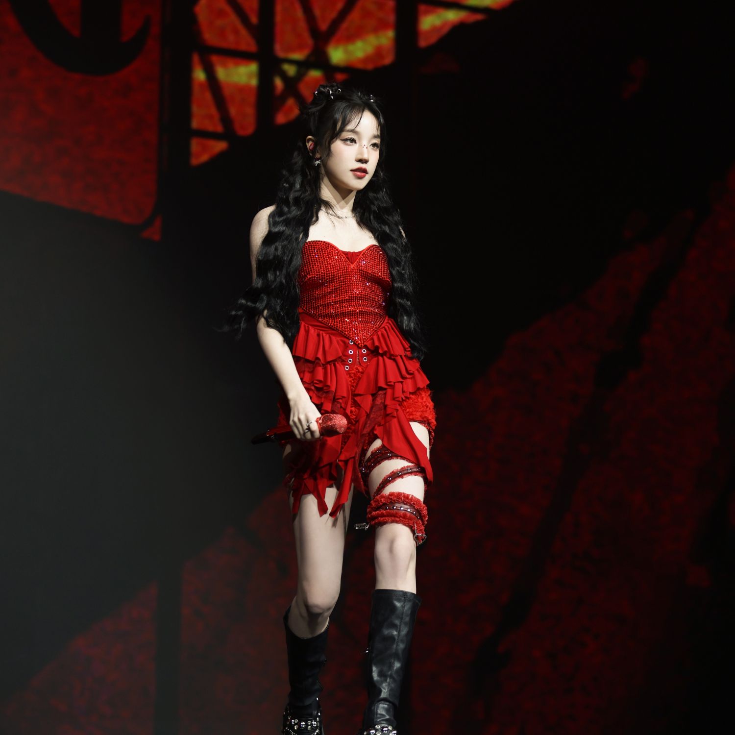 Behind-the-scenes cut of Yuqi (i-dle)