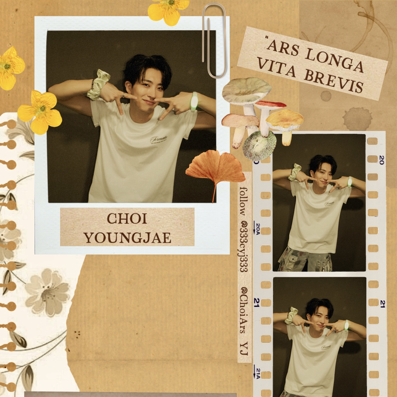 A moment captured by Youngjae (GOT7)'s fan