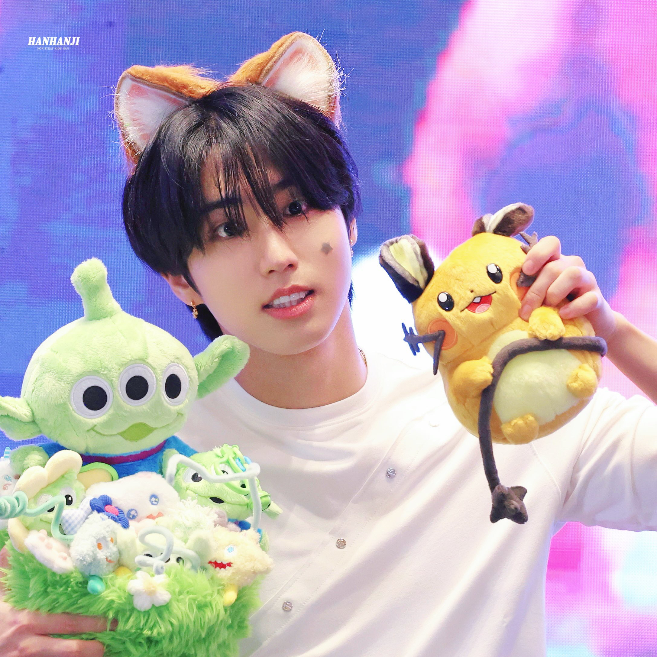 A moment captured by HAN (Stray Kids)'s fan