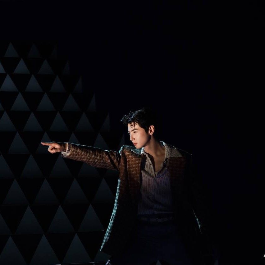 A moment captured by Eunwoo (ASTRO)'s fan