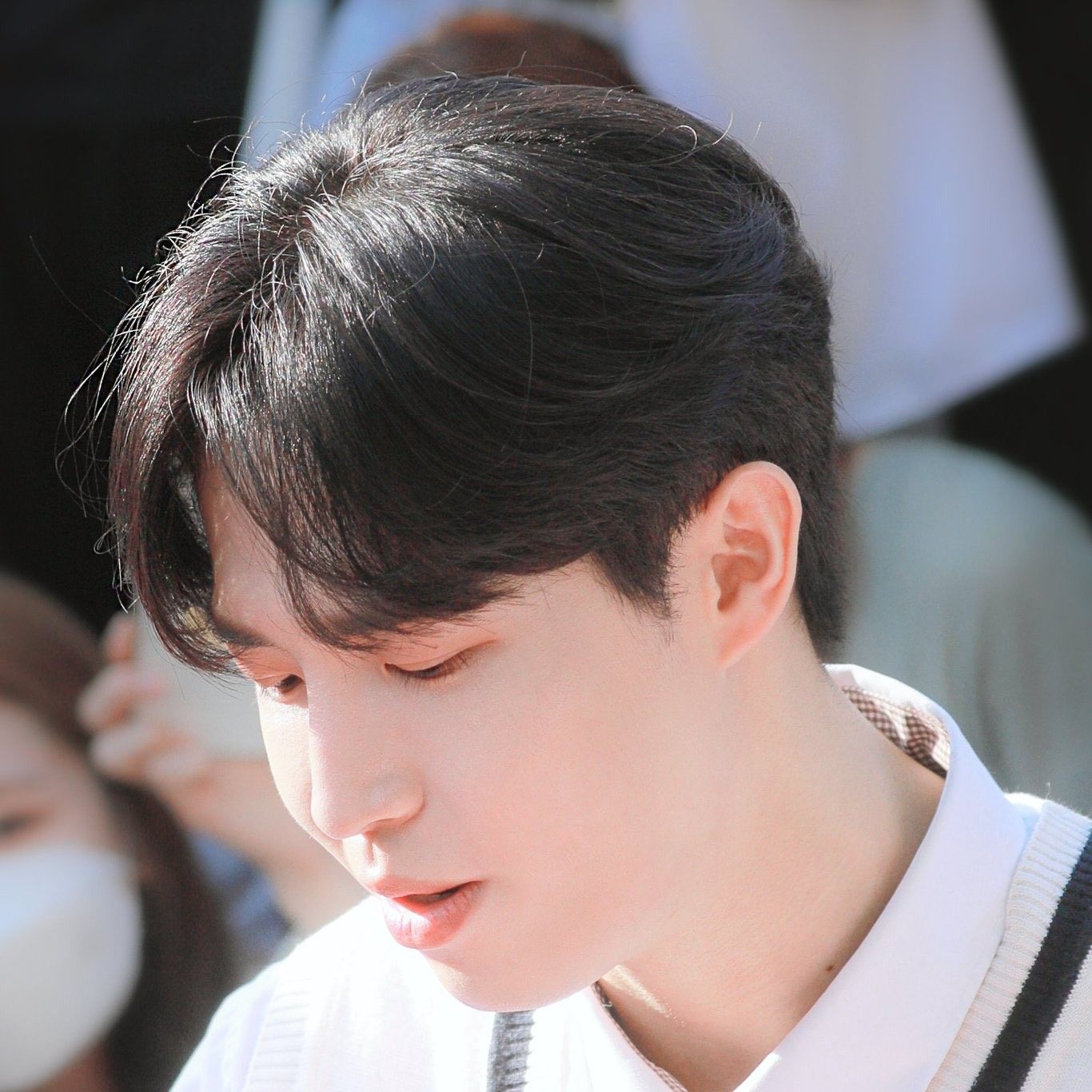 A moment captured by Kim Jaehwan's fan