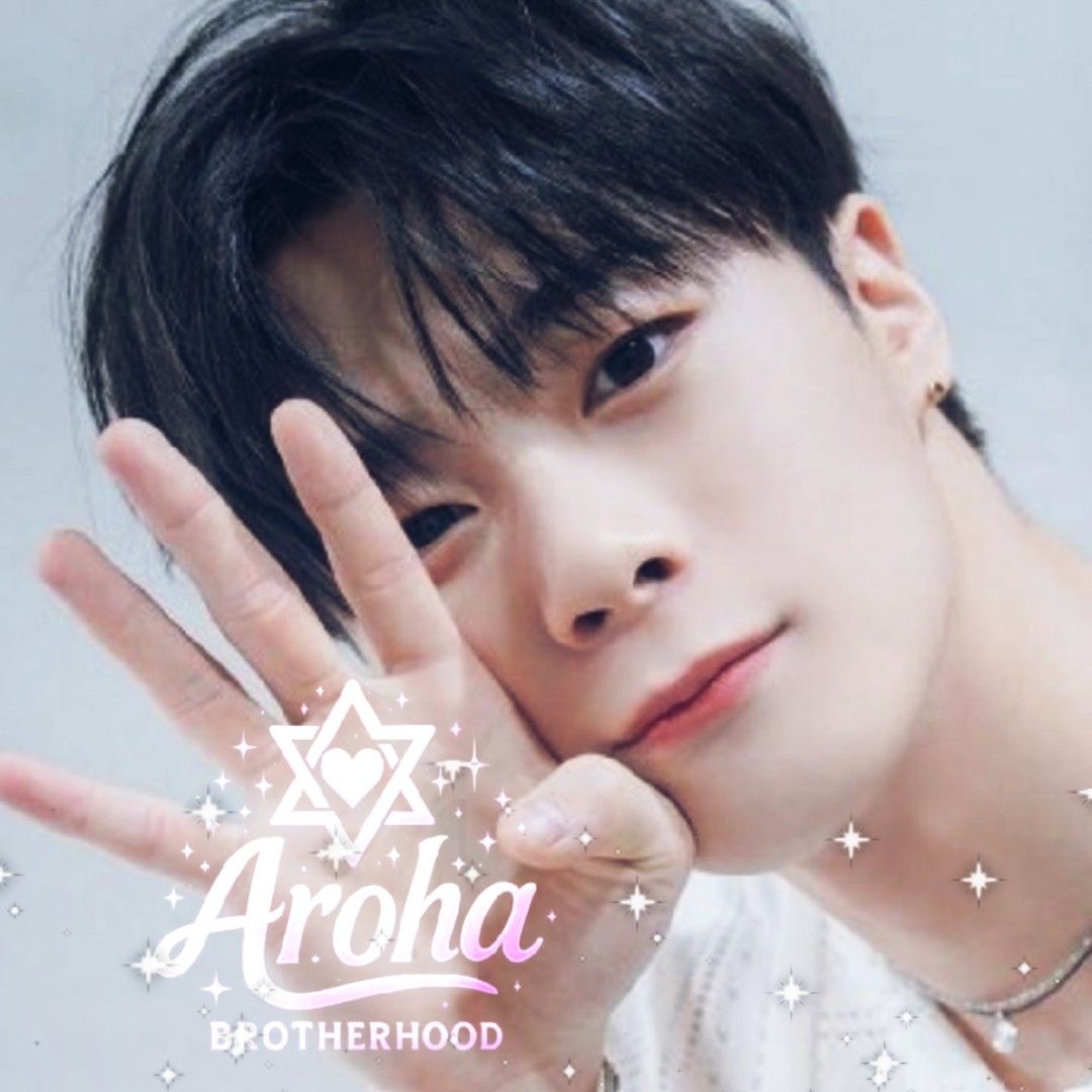 Recent activity shot of Moonbin (ASTRO)