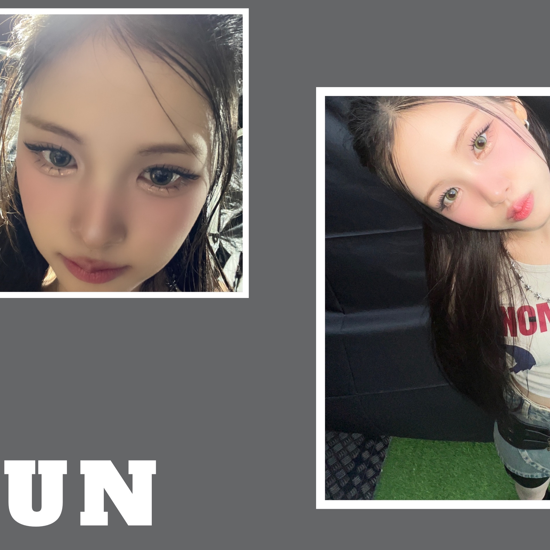 Behind-the-scenes cut of Yihyun (Baby DONT Cry)