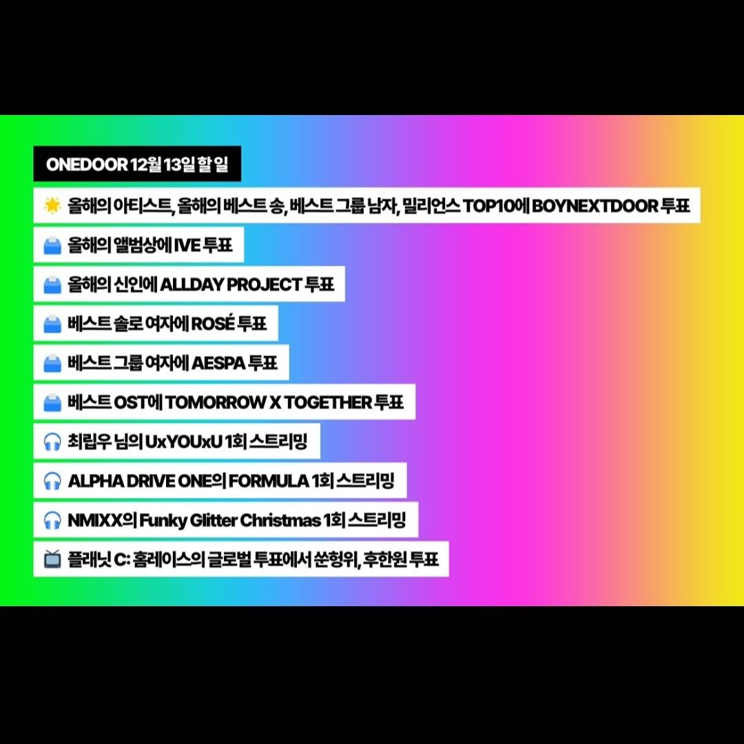 Recent activity shot of BOYNEXTDOOR