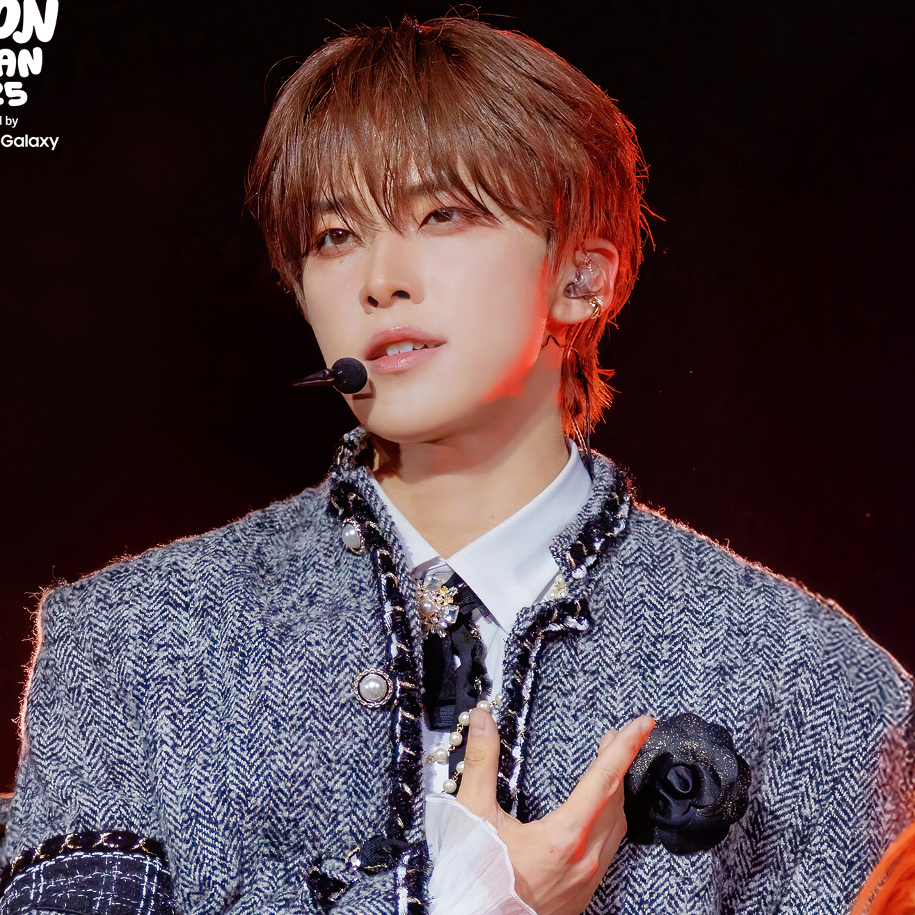 A moment captured by Kono Junki (JO1)'s fan