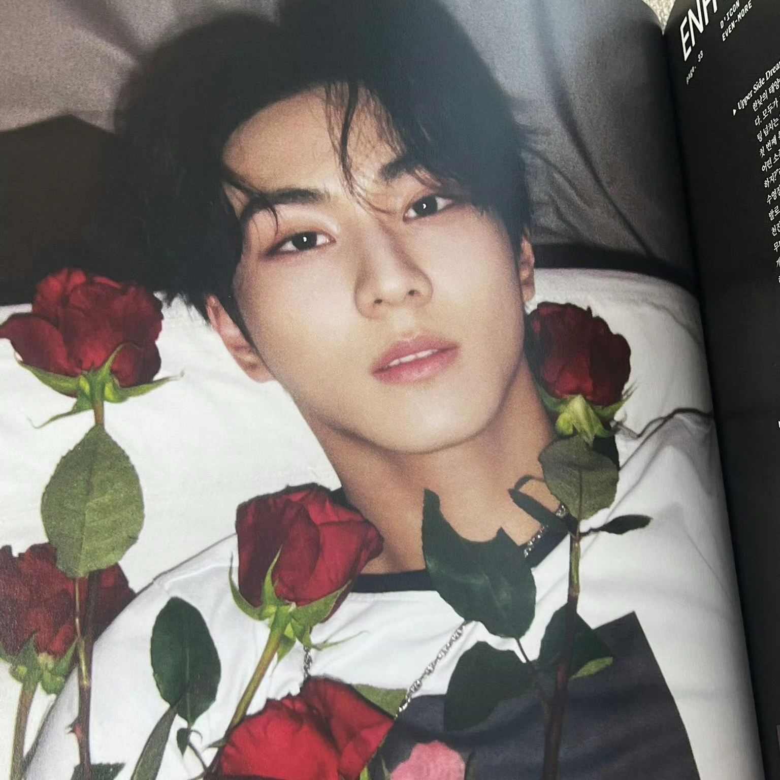 A moment captured by Jungwon (ENHYPEN)'s fan