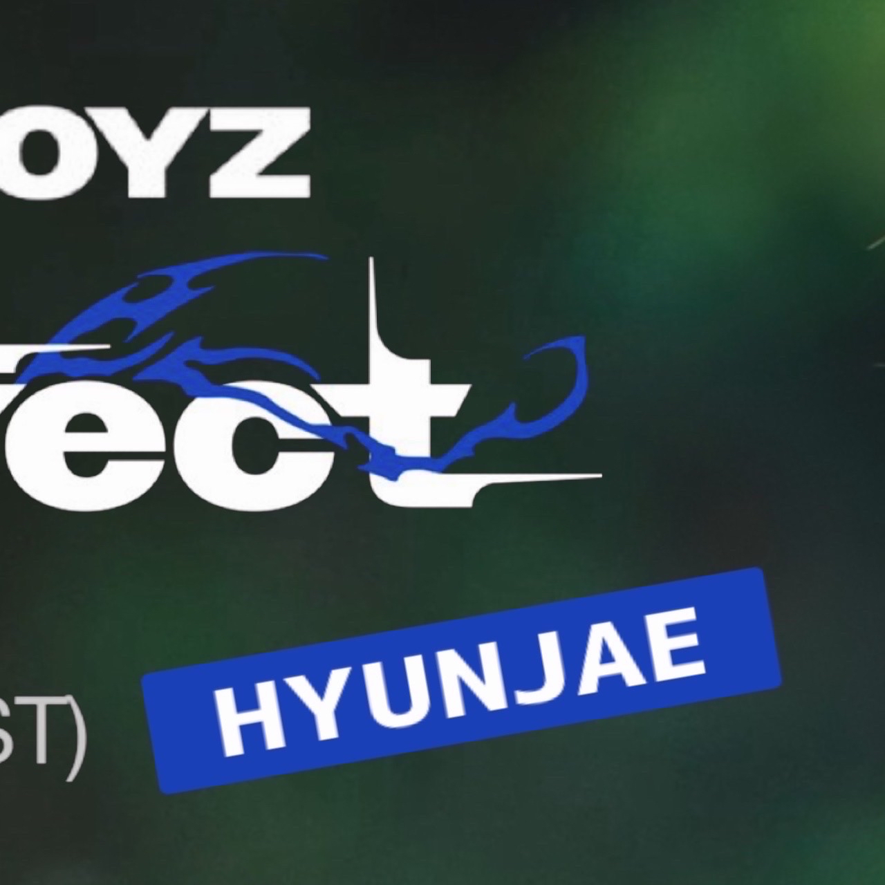 A moment captured by Hyunjae (THE BOYZ)'s fan