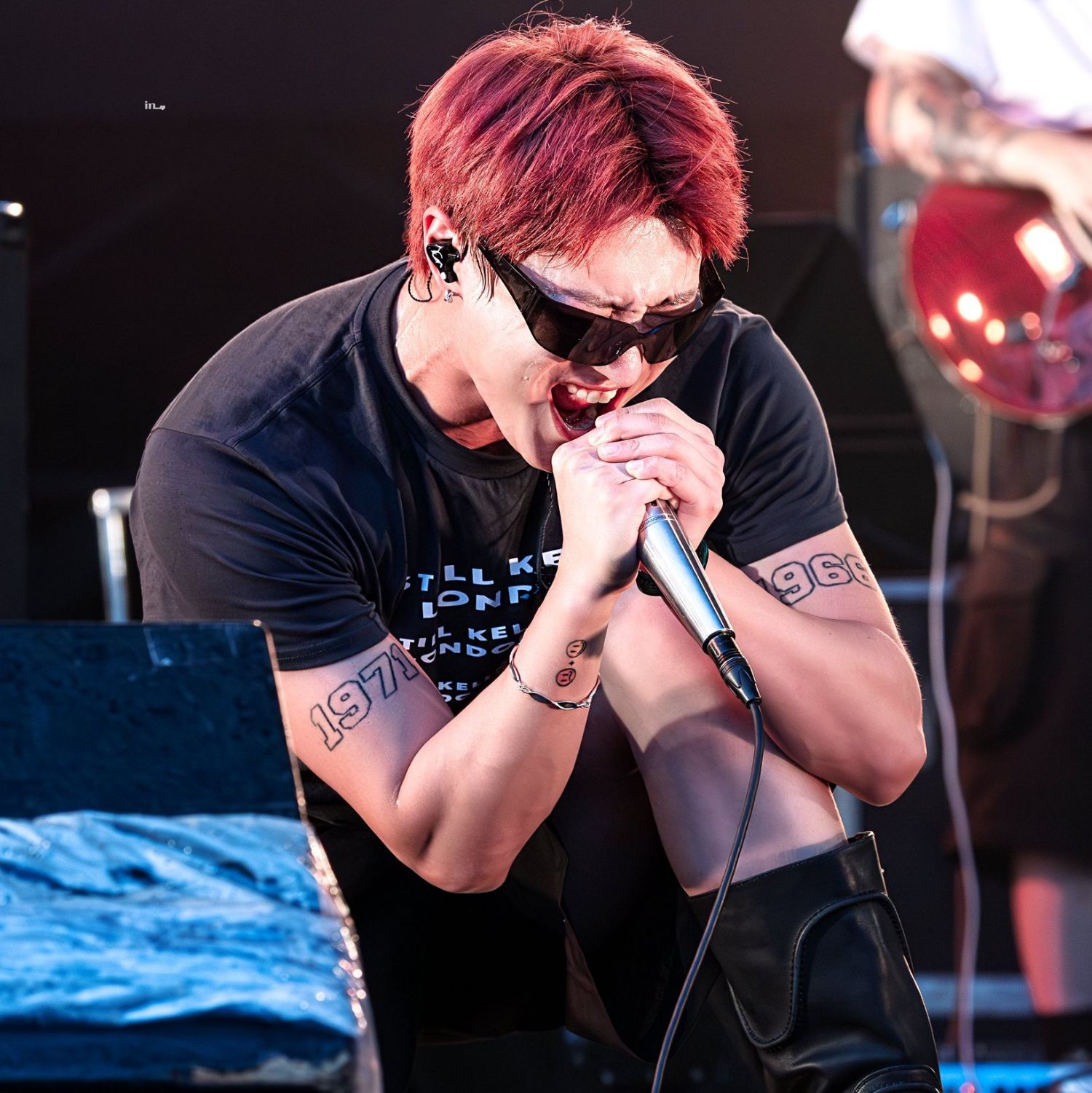 A moment captured by WOODZ's fan