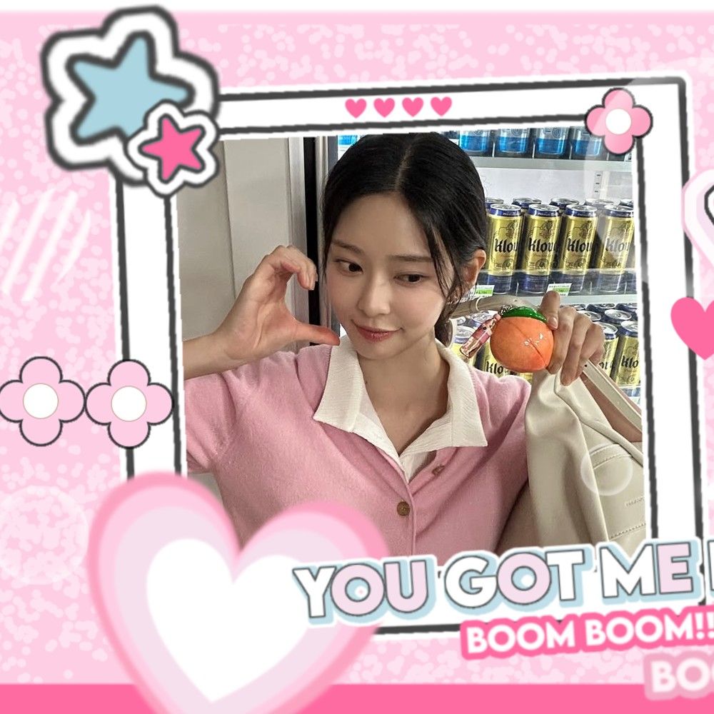 A moment captured by Kim Minju's fan