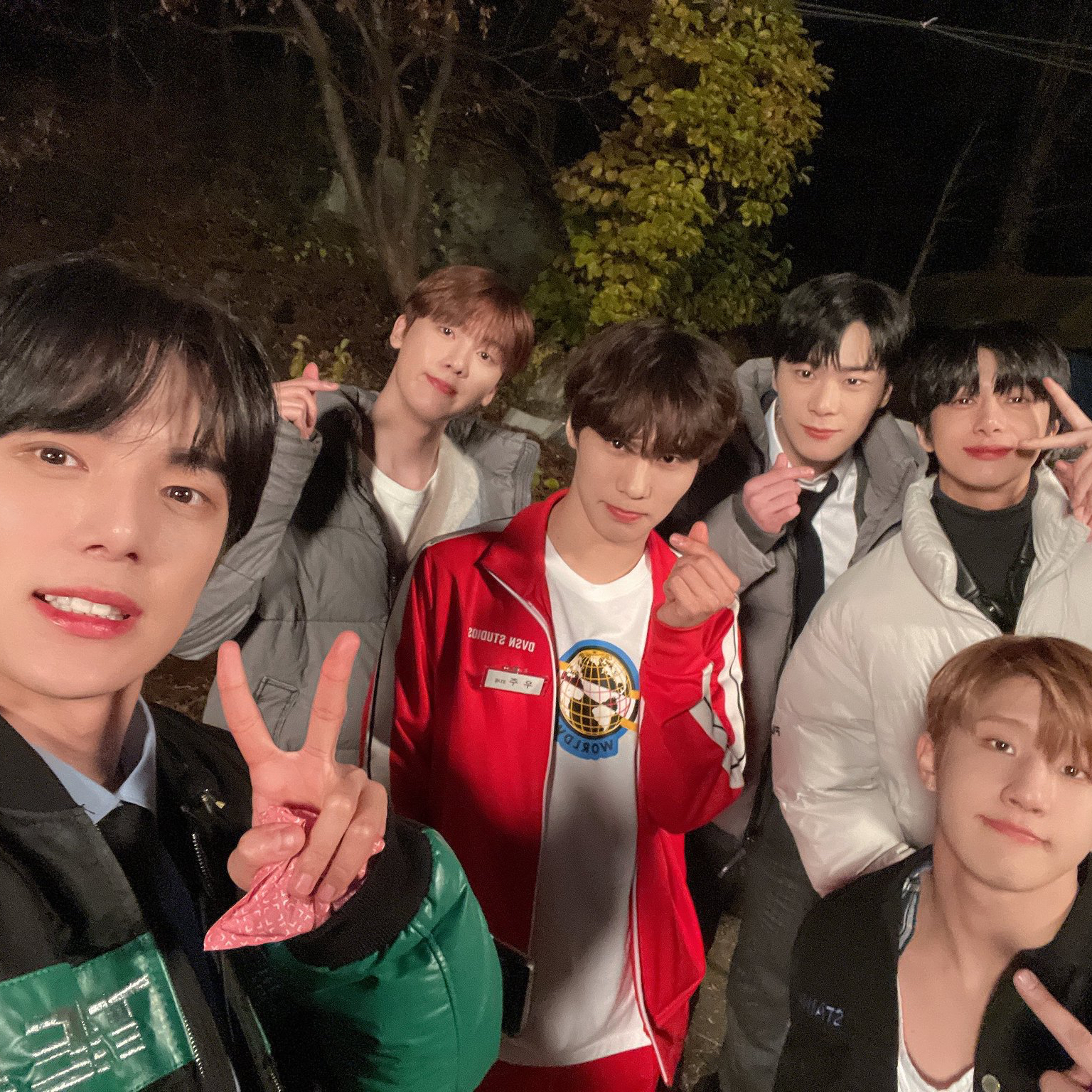 Recent activity shot of Moonbin (ASTRO)