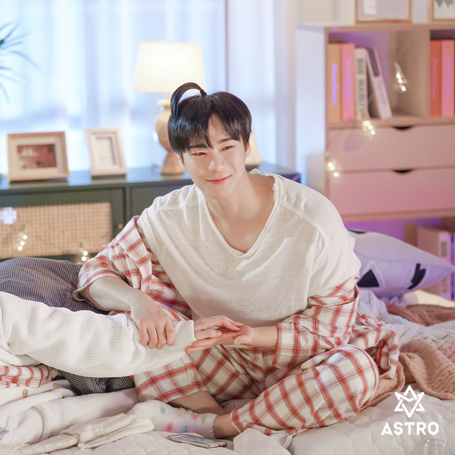 Recent activity shot of Moonbin (ASTRO)