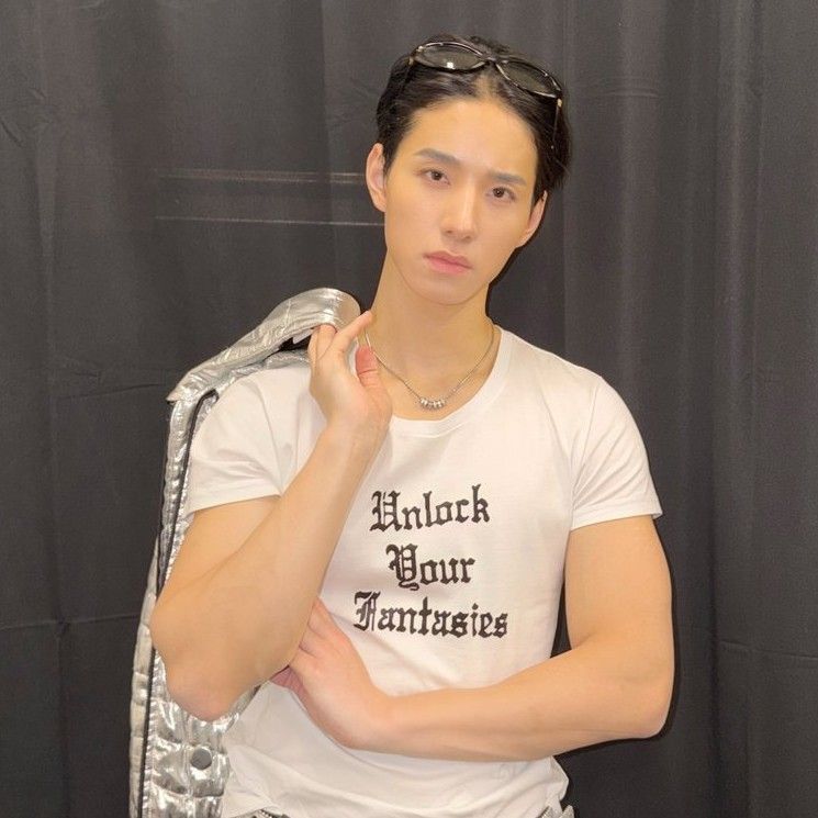 Recent activity shot of Sato Keigo (JO1)