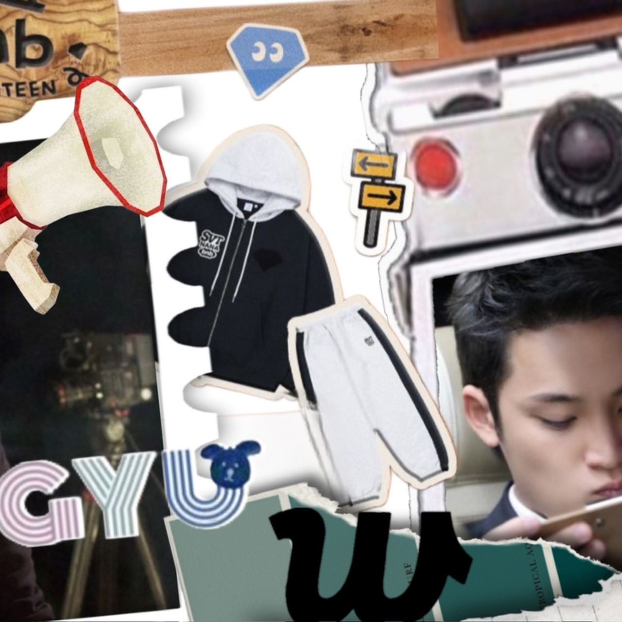 A moment captured by Mingyu (SEVENTEEN)'s fan