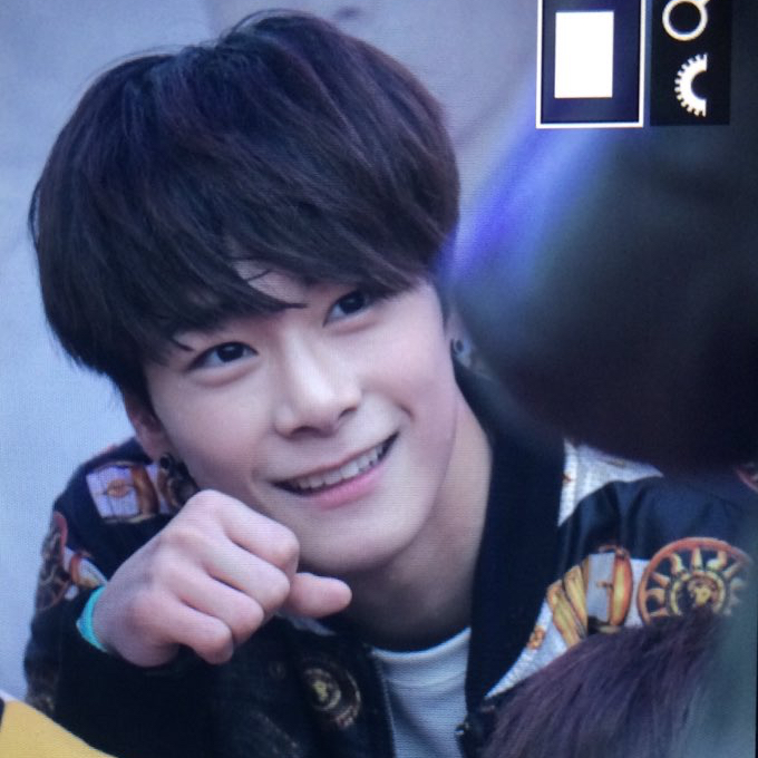 Recent activity shot of Moonbin (ASTRO)