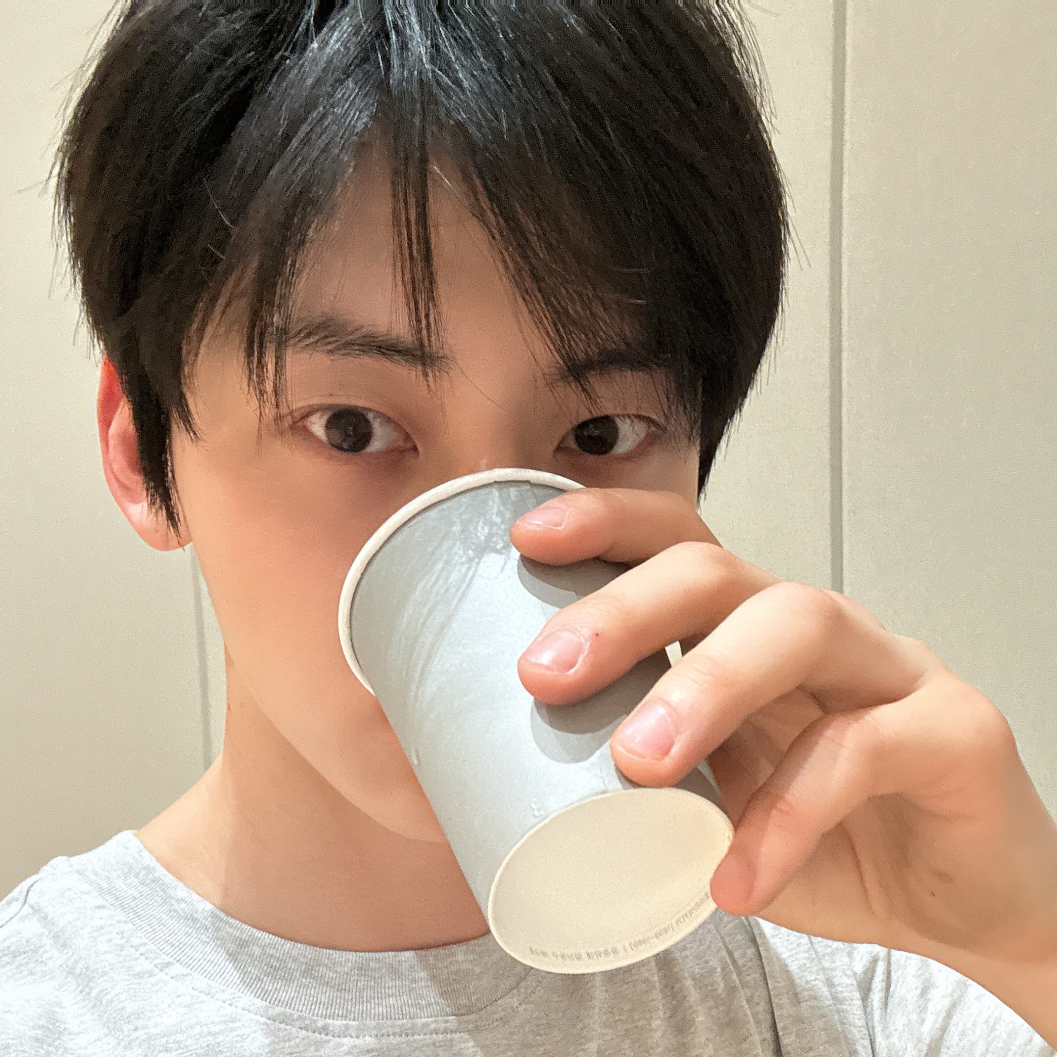 Recent activity shot of Hwang Minhyun