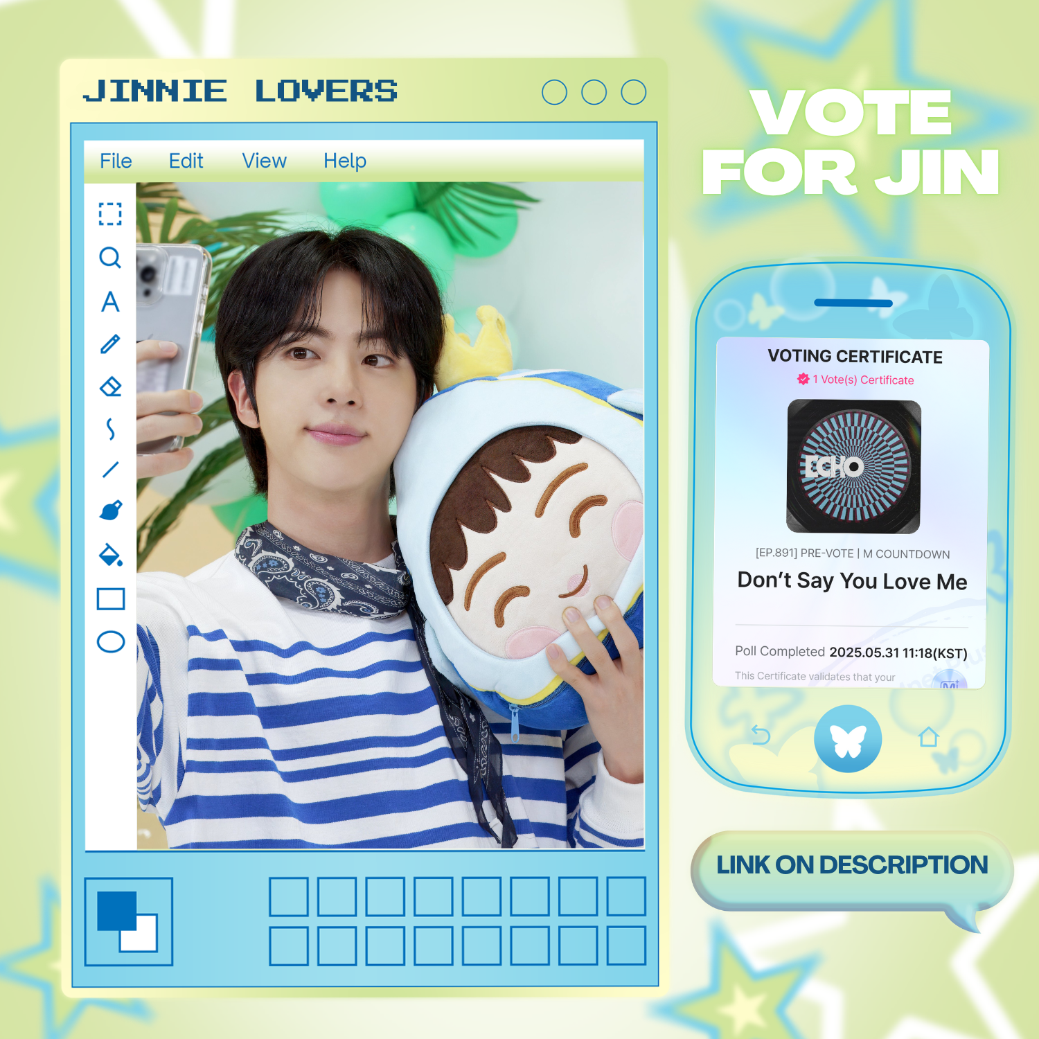 Jin (防彈少年團)的最新照片
