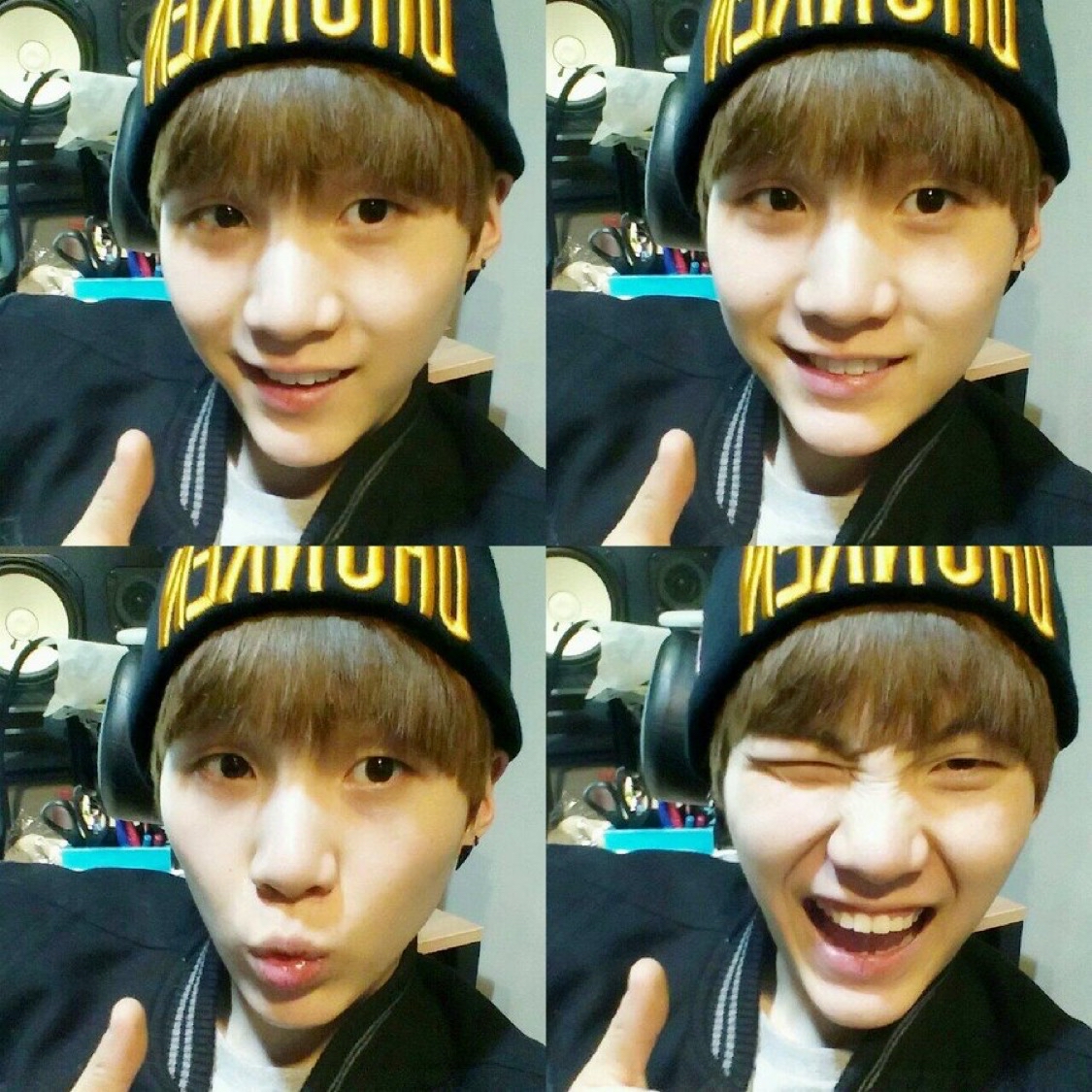 Foto aktivitas terbaru SUGA (BTS)