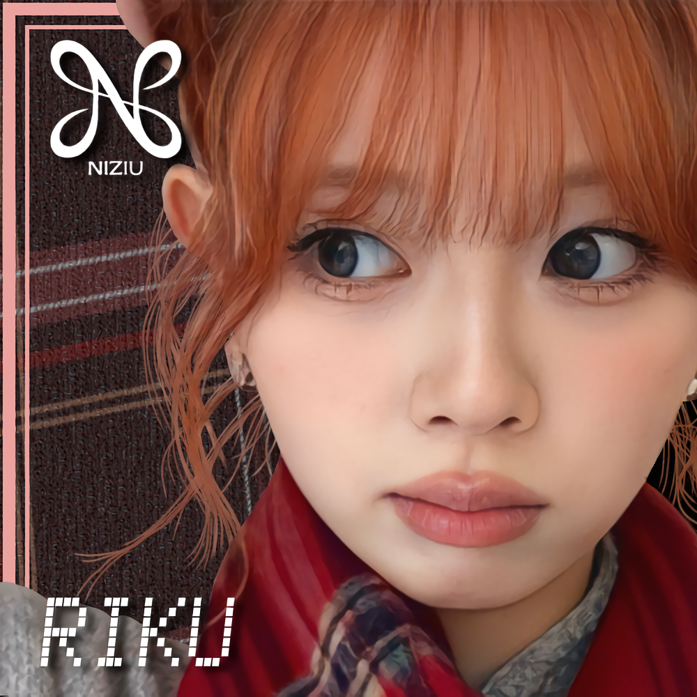 Behind-the-scenes cut of Riku (NiziU)