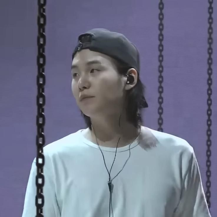 Recent activity shot of SUGA (BTS)