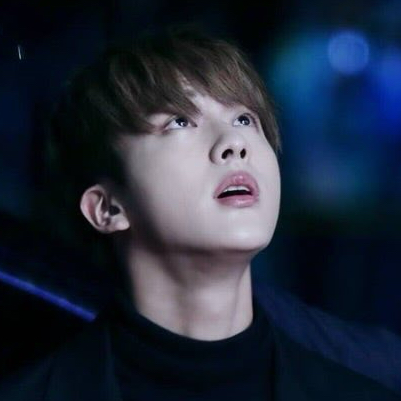 Recent activity shot of Jin (BTS)