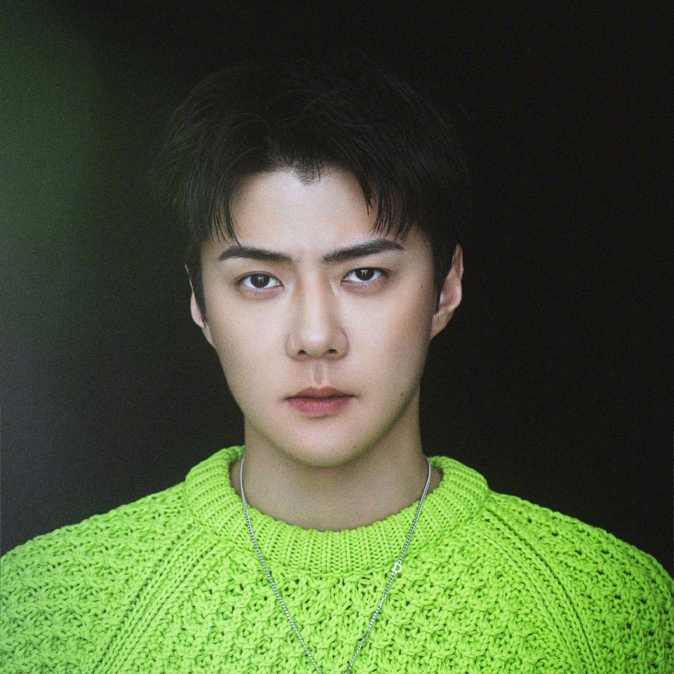 Recent activity shot of Sehun (EXO)