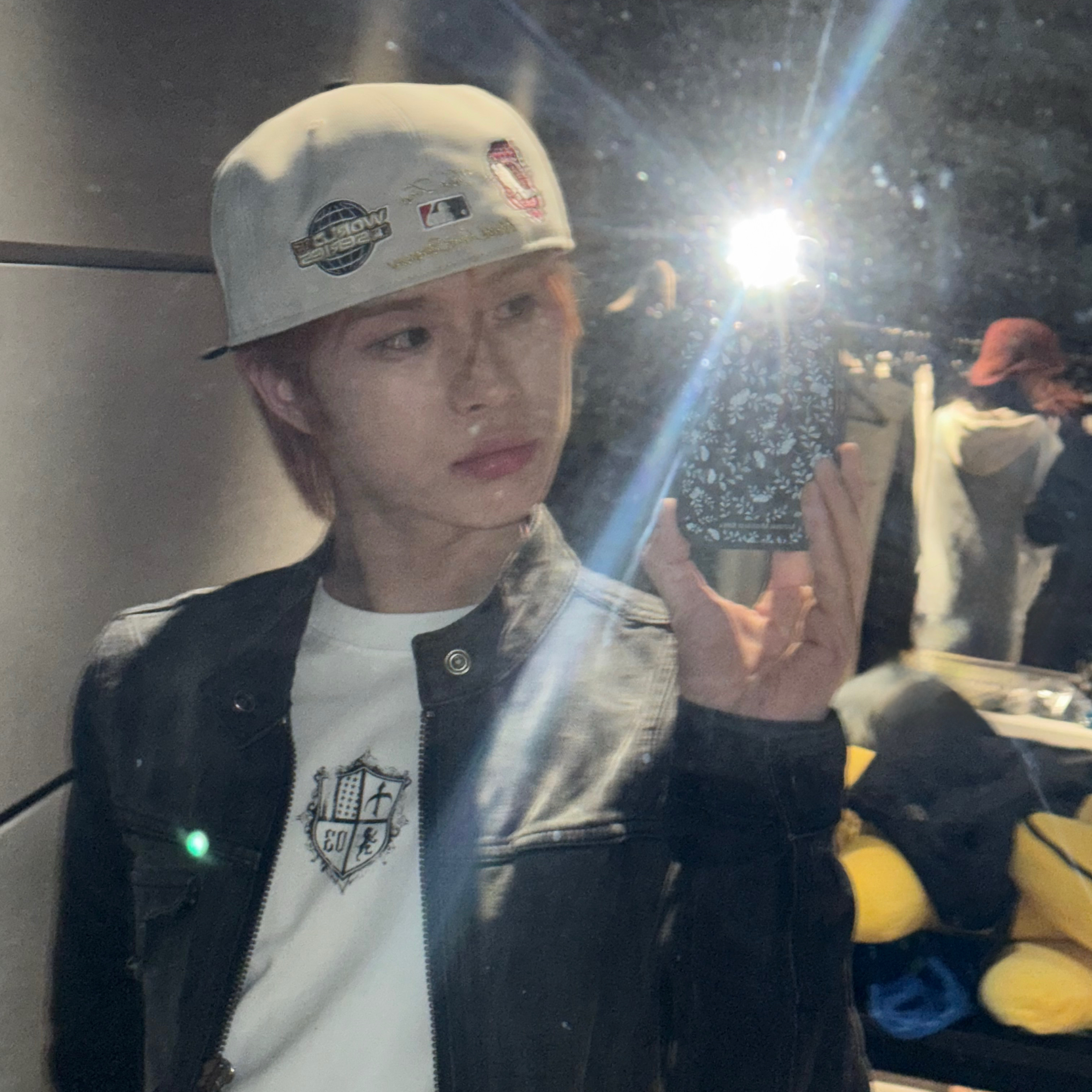 Recent activity shot of Kyungmin (TWS)