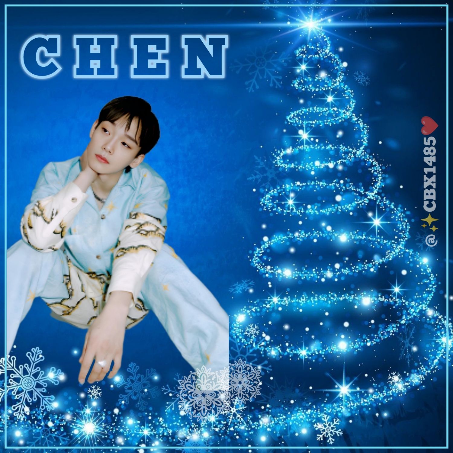 Behind-the-scenes cut of Chen (EXO)