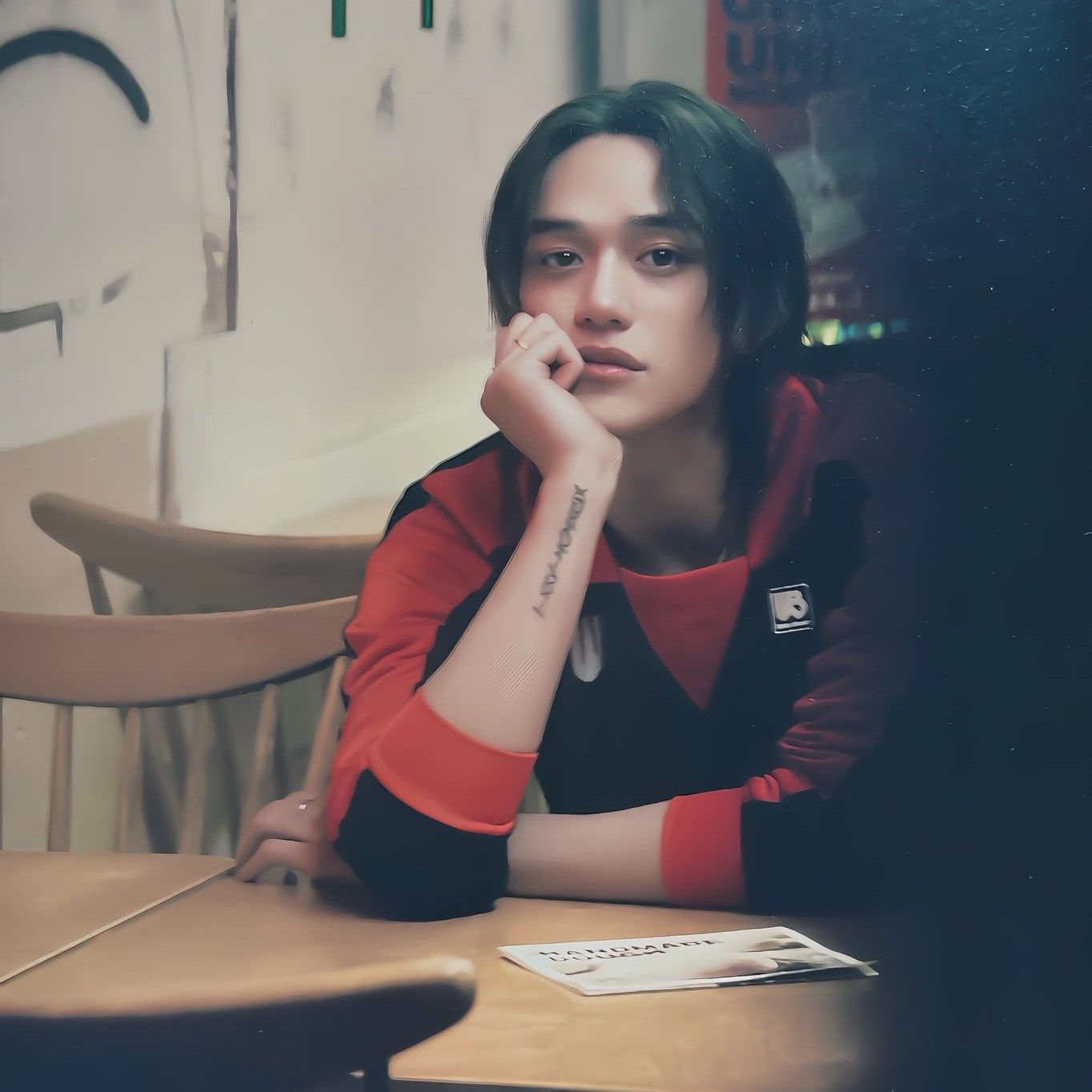 A moment captured by LUCAS's fan
