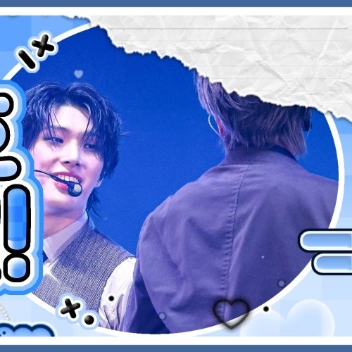 Recent activity shot of Mingi (ATEEZ)