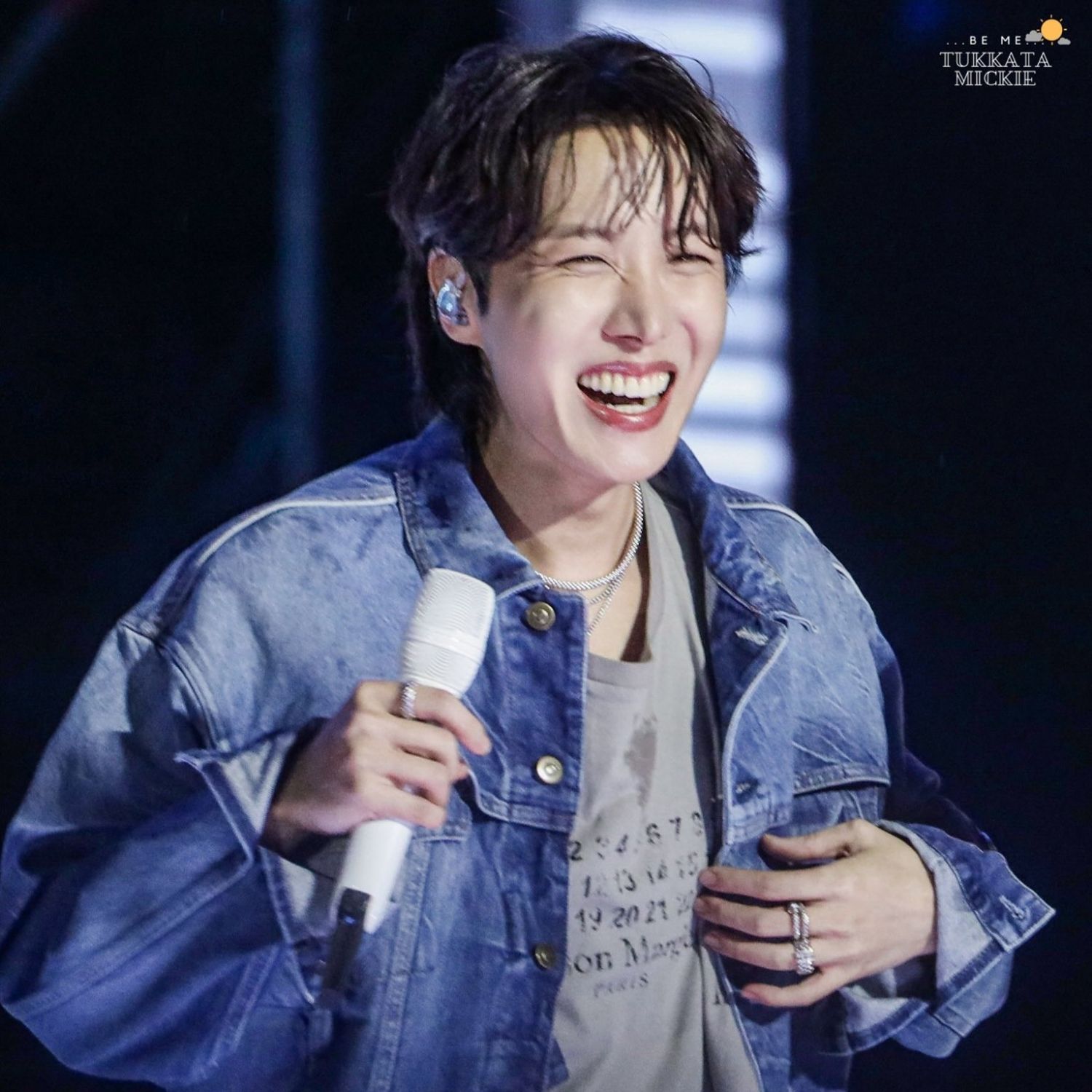 A moment captured by j-hope (BTS)'s fan