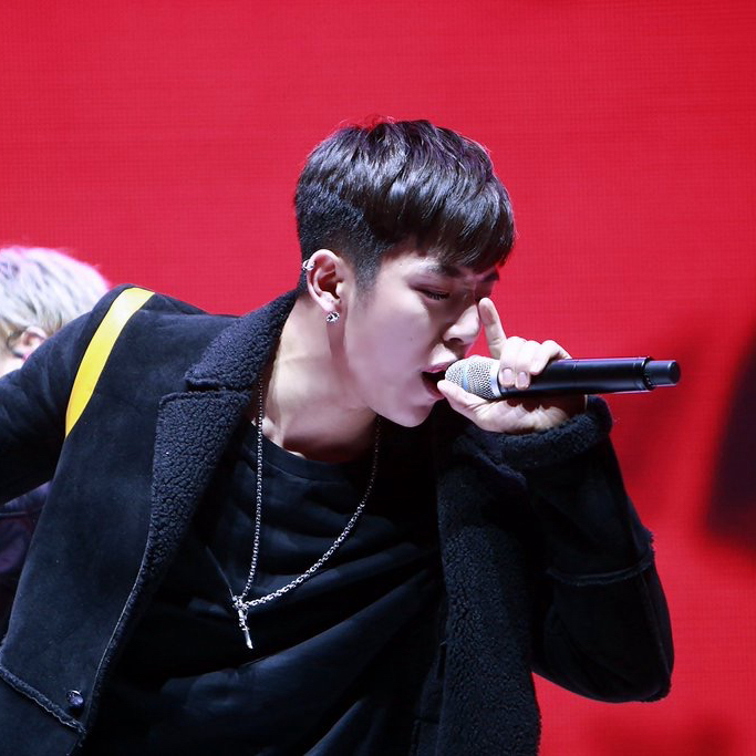 Behind-the-scenes cut of Daehyun (B.A.P)