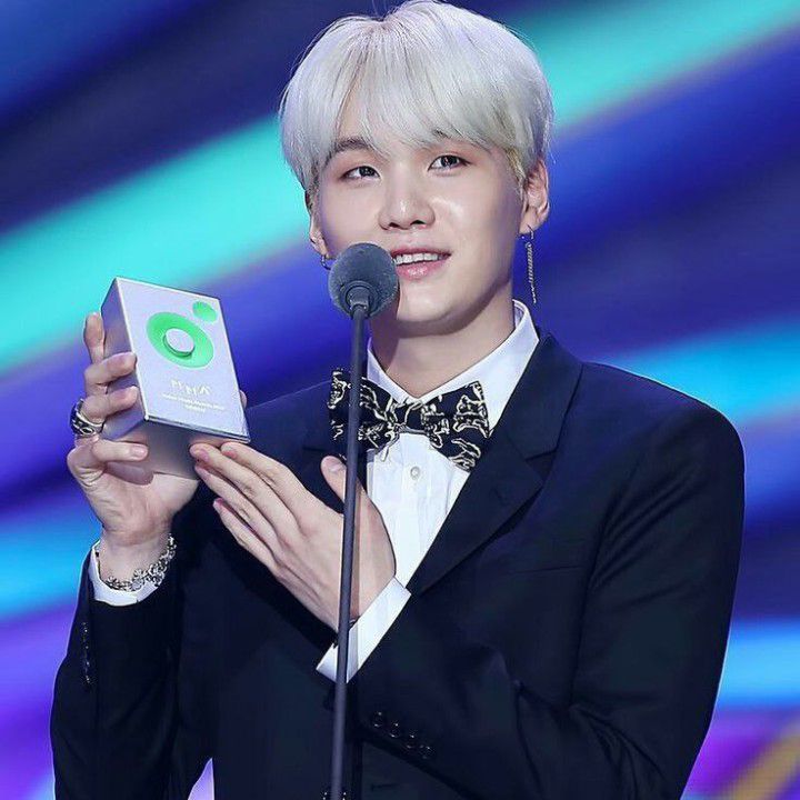 A moment captured by SUGA (BTS)'s fan