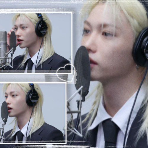 Recent activity shot of Felix (Stray Kids)