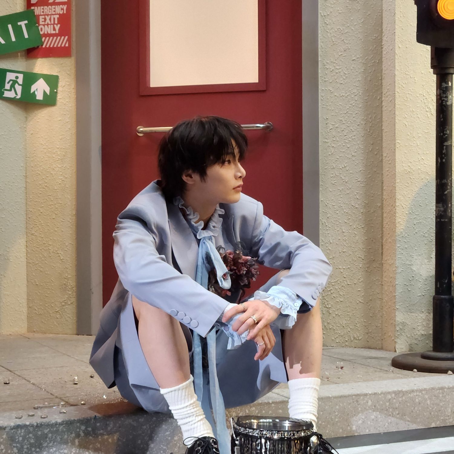 A moment captured by I.N (Stray Kids)'s fan