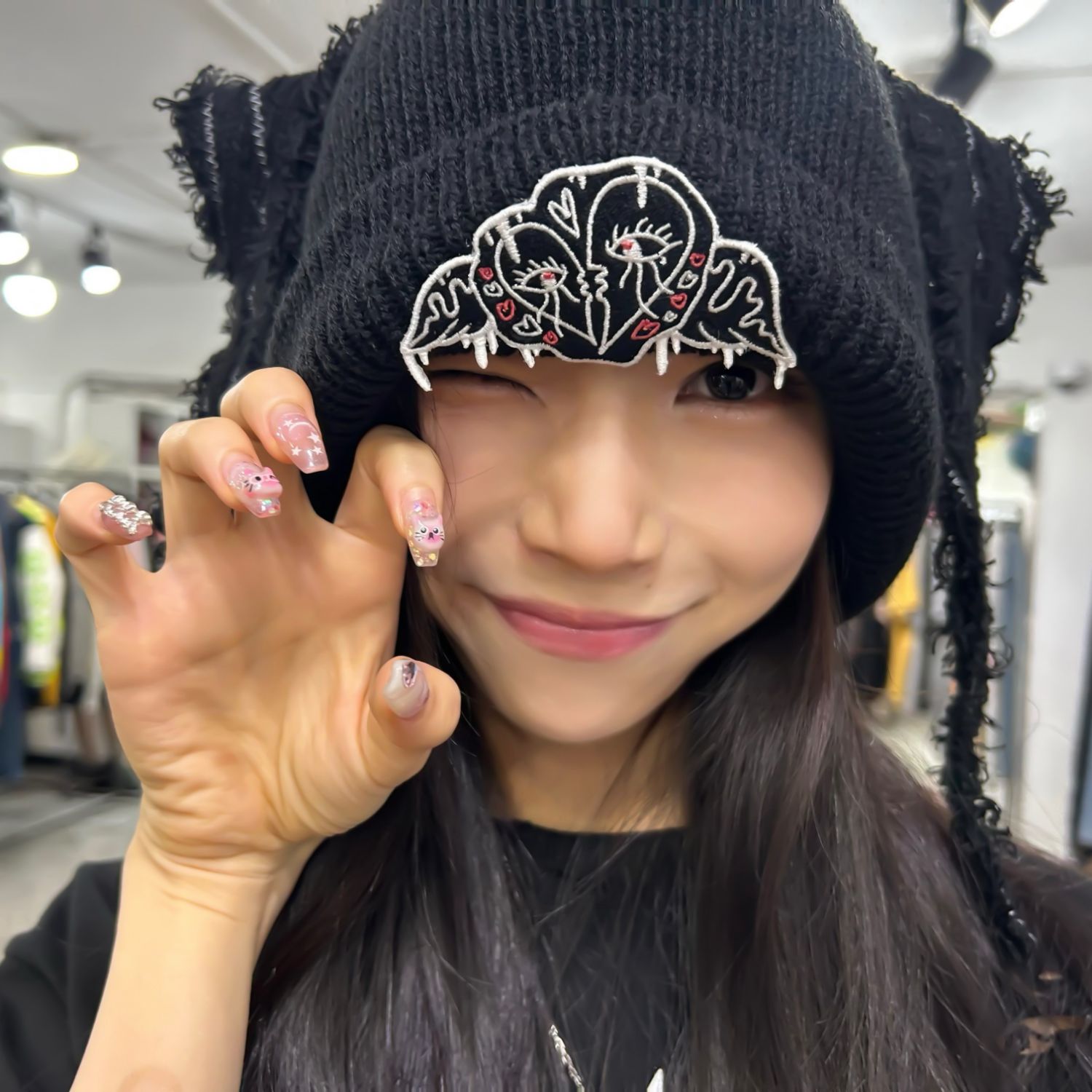 A moment captured by SECRET NUMBER's fan