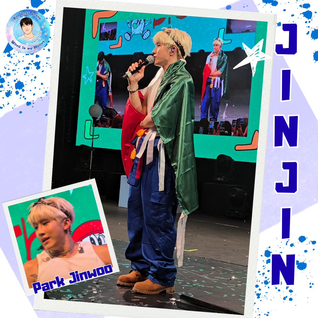 Recent activity shot of Jinjin (ASTRO)