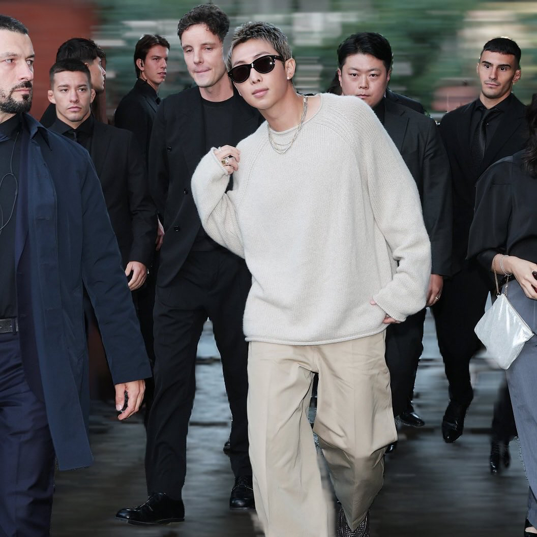 Recent activity shot of RM (BTS)