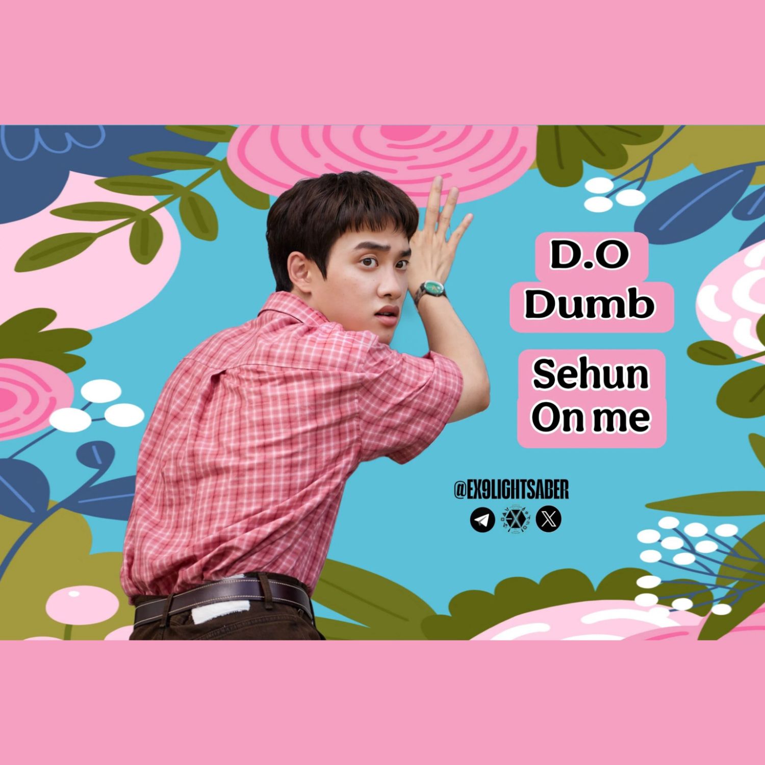EXOの舞台裏ショット