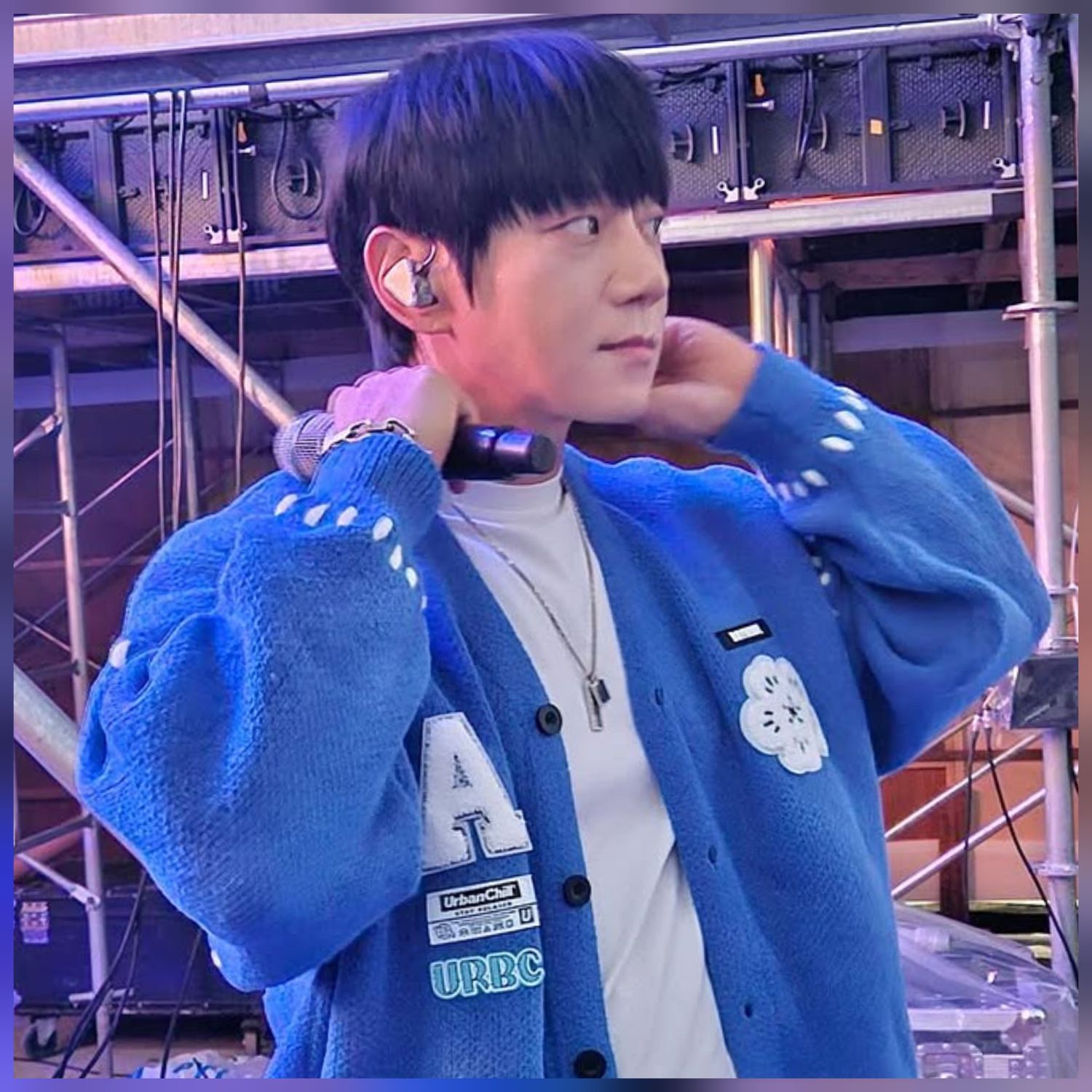 Behind-the-scenes cut of Hwang Chiyeol