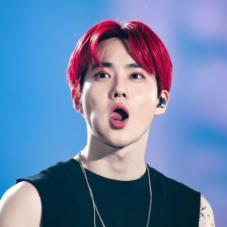 Behind-the-scenes cut of Suho (EXO)