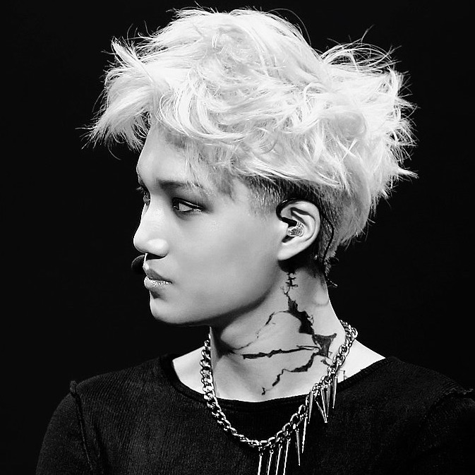 Recent activity shot of Kai (EXO)